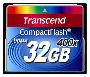 Transcend Compact Flash 32Gb 400X