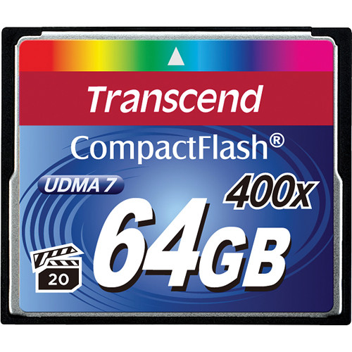 Transcend Compact Flash 64Gb 400X
