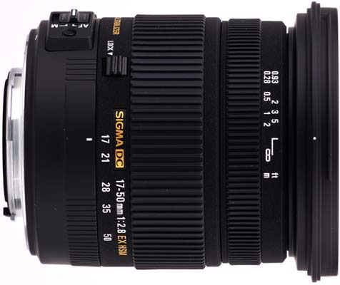 Sigma 17-50mm f/2.8 EX AF DC OS HSM для Nikon