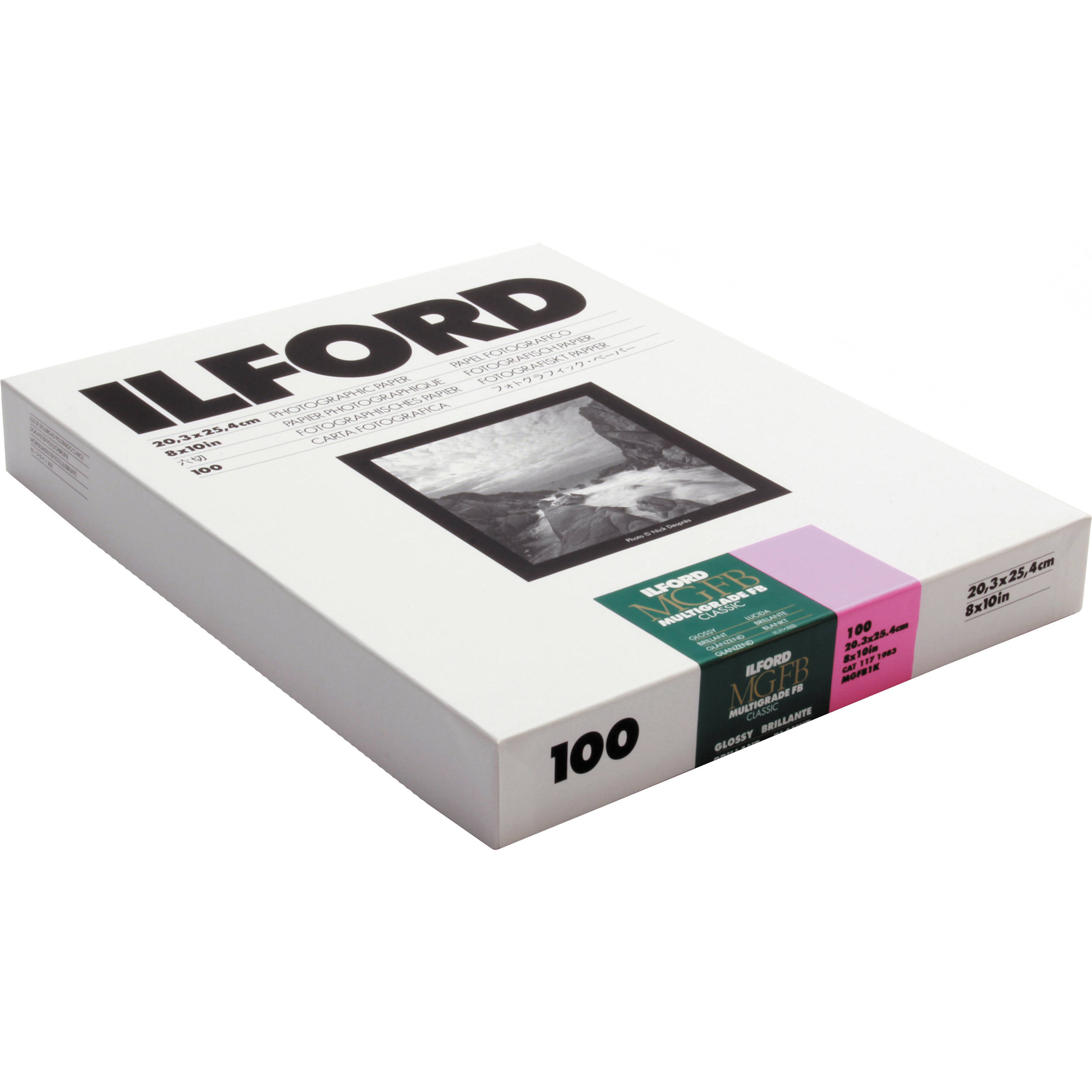 Фотобумага ILFORD Multigrade IV RC Delux Satin 17.8 x 24 (100 листов)