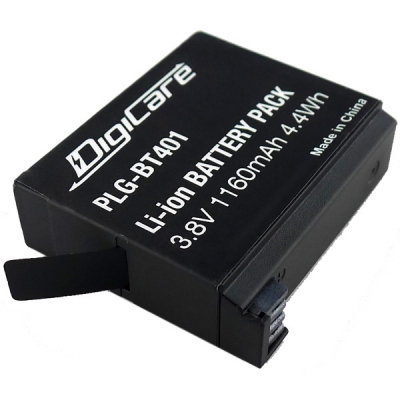 Аккумулятор DigiCare PLG-BT401 для GoPro HERO 4 (AHDBT-401)
