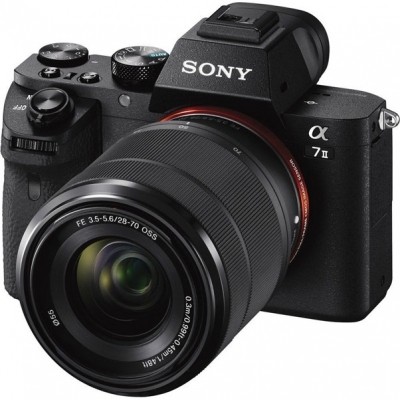 Цифровой фотоаппарат Sony Alpha A7 II (M2) 28-70 OSS Kit, черный