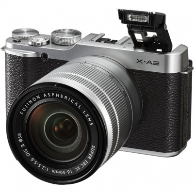 Цифровой фотоаппарат FujiFilm X-A2 kit FUJINON XC16-50mm F3.5-5.6 Black & Silver