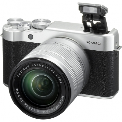 Цифровой фотоаппарат FujiFilm X-A10 Kit XC16-50mm F3.5-5.6 Silver