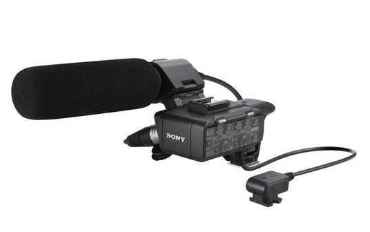 Комплект Sony XLR-K1M (адаптер XLR-A1M и двунаправленный монофонический микрофон ECM-XM1)
