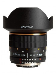 Samyang 14mm f/2.8 AE IF ED UMC Aspherical