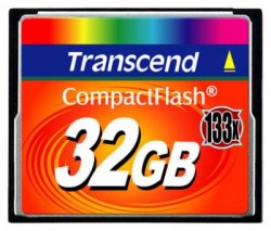 Transcend Compact Flash 32Gb 133X