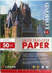 Бумага Lomond термотрансферная для светлых тканей, A4, 150 г/м2, 50 листов