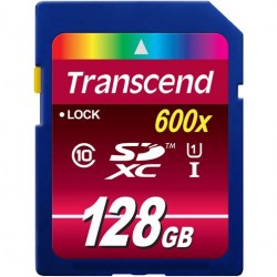 Transcend SDXC 128Gb Class 10 UHS-I (90/40 MB/s)
