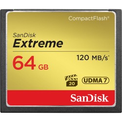 Sandisk Compact Flash 64Gb Extreme Pro 120Mb/s
