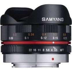 Объектив Samyang MF 7.5mm f/3.5 AS IF UMC Fish-eye micro 4/3 Black