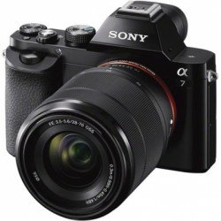 Цифровой фотоаппарат Sony Alpha A7 Kit (FE 28-70/3.5-5.6 OSS), черный