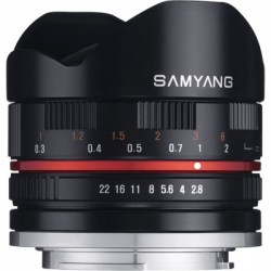 Объектив Samyang MF 8mm f/2.8 AS IF UMC Fish-eye Fuji X