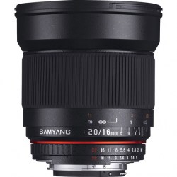 Объектив Samyang MF 16mm f/2.0 ED AS UMC CS Fujifilm