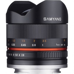 Объектив Samyang MF 8mm f/2.8 AS IF UMC Fish-eye II Sony E-mount Black
