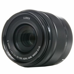 Объектив Panasonic LUMIX G VARIO 35-100mm f/4.0-5.6 ASPH. MEGA O.I.S. черный (H-FS35100E-K)