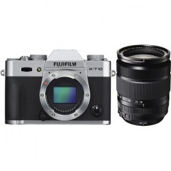 Цифровой фотоаппарат FujiFilm X-T10 Kit XF18-135mm F3.5-5.6 R OIS WR Silver