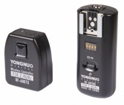 Беспроводной трос ДУ и радиосинхронизатор вспышек YONGNUO RF-602 универсальный для Nikon