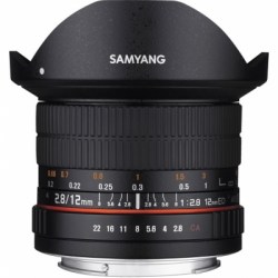 Объектив SAMYANG MF 12mm f/2.8 ED AS NCS Fish-eye Fuji X