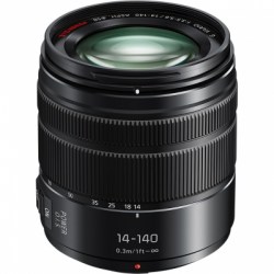 Объектив Panasonic Lumix G Vario 14-140mm f3.5-5.6 ASPH./Power O.I.S. (H-FS14140EKA) черный