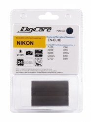 Аккумулятор для фотоаппарата DigiCare PLN-EL3 / EN-EL3e для D90, D700, D300S, D300, D200, D80, D50