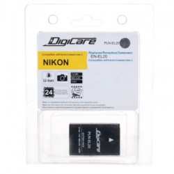 Аккумулятор для фотоаппарата DigiCare PLN-EL20 / EN-EL20 для Nikon 1 J1, J2