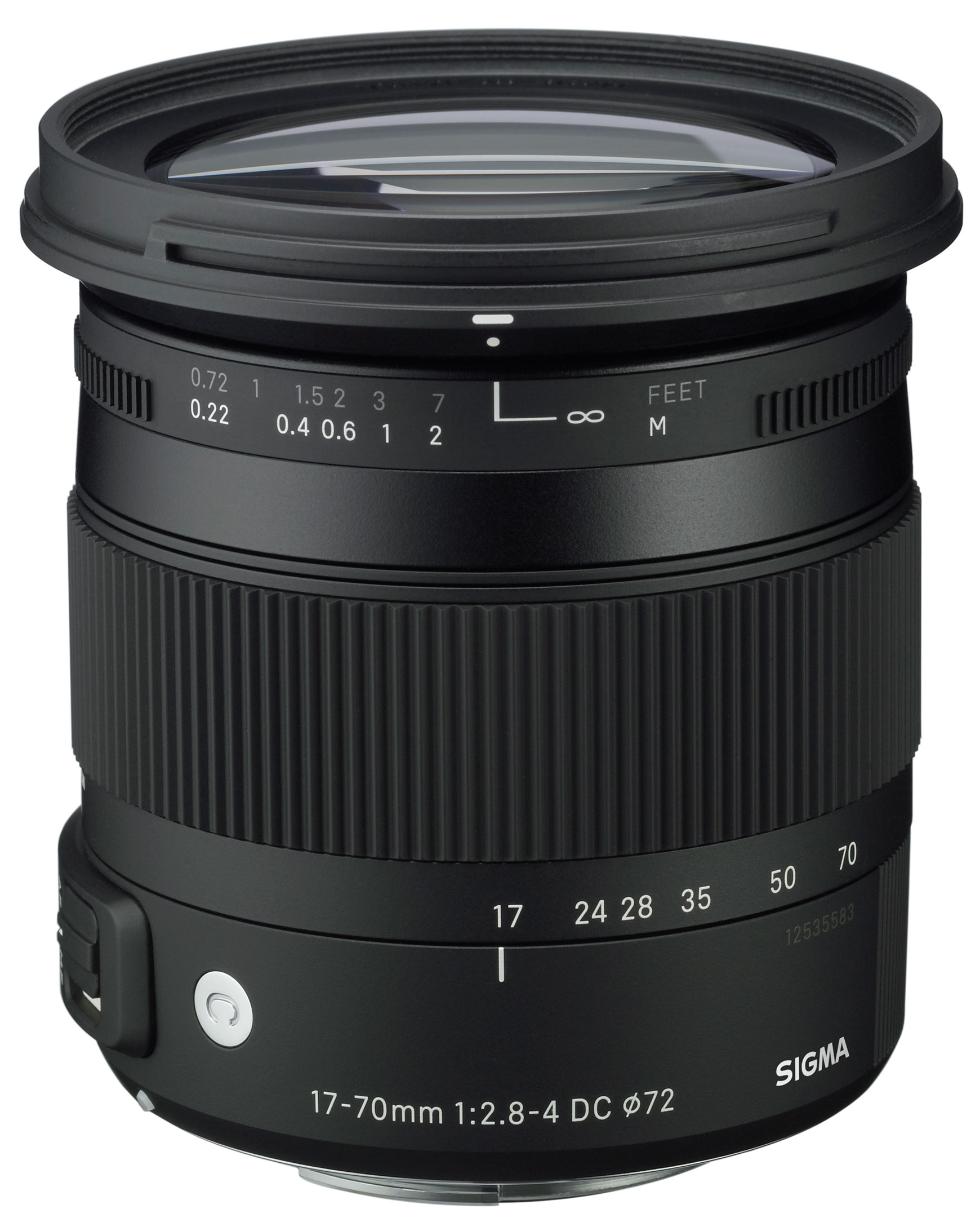 Sigma 17-70 mm f/2.8-4 AF DC Macro OS HSM для Canon